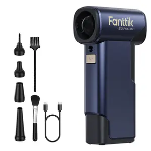 【FathersDayGift】Fanttik B10 Pro Max (Father's Day LE) 7.2V Electric Air Duster, Cordless Duster with 130000 RPM Brushless Motor, 6 Adjustable Levels, 28.8wh Rechargeable Battery, Air Blower for Workbench, PC Fans and Outdoor Summervibes