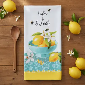 Bee Zesty Terry Towel