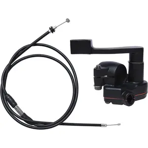 7/8'' 22mm Thumb Throttle Cable Accelerator Handle Assembly for 50cc 70cc 90cc 110cc 125cc 250cc ATV Quad Go Kart TaoTao Pit Bike