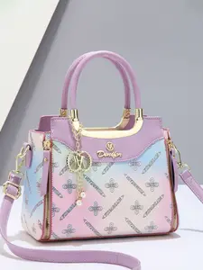 Elegant Gradient Print Women's Handbag, Fashionable Handbag, Large Capacity Messenger Bag, Versatile Shoulder Crossbody, Multiple Colors Available