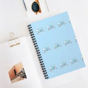 BT21 KOYA Spiral Ruled Lined Notebook - Dream Smart, Sleep Cute Edition