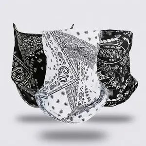 3 Pack Cooling Neck Gaiter Face Mask, UV Protection Breathable Seamless Bandana Balaclava for Men Women, Multi-Use Face Cover Headwear for Cycling, Fishing, Hiking & Outdoor Sports