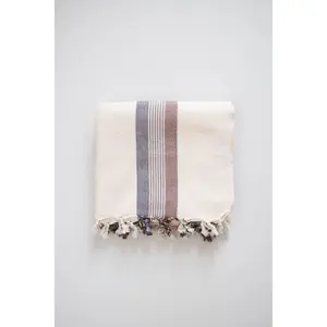 Brown Cream Nomad Towel Brown Cream Nomad Towel