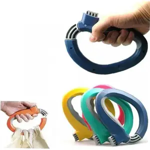 1pc Grocery Bag Hand Holder, Heavy Duty Holder for Shopping, Grocery Bag Grips Holder Handle Carrier Tool D Shape for Shopping, School First Day, Christmas Gift