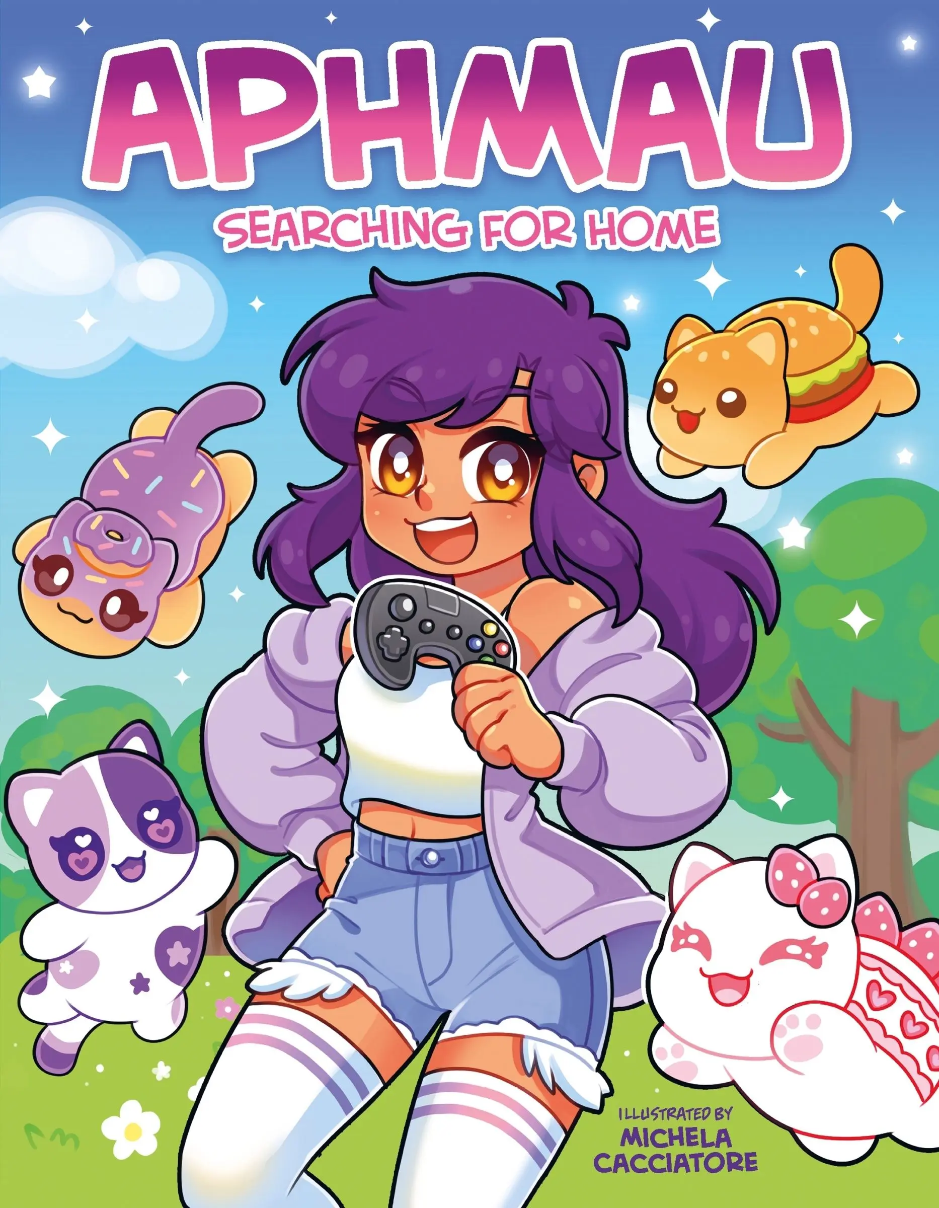 Aphmau: Searching for Home: A Graphic Novel by Aphmau||Michela Cacciatore [Paperback Book]