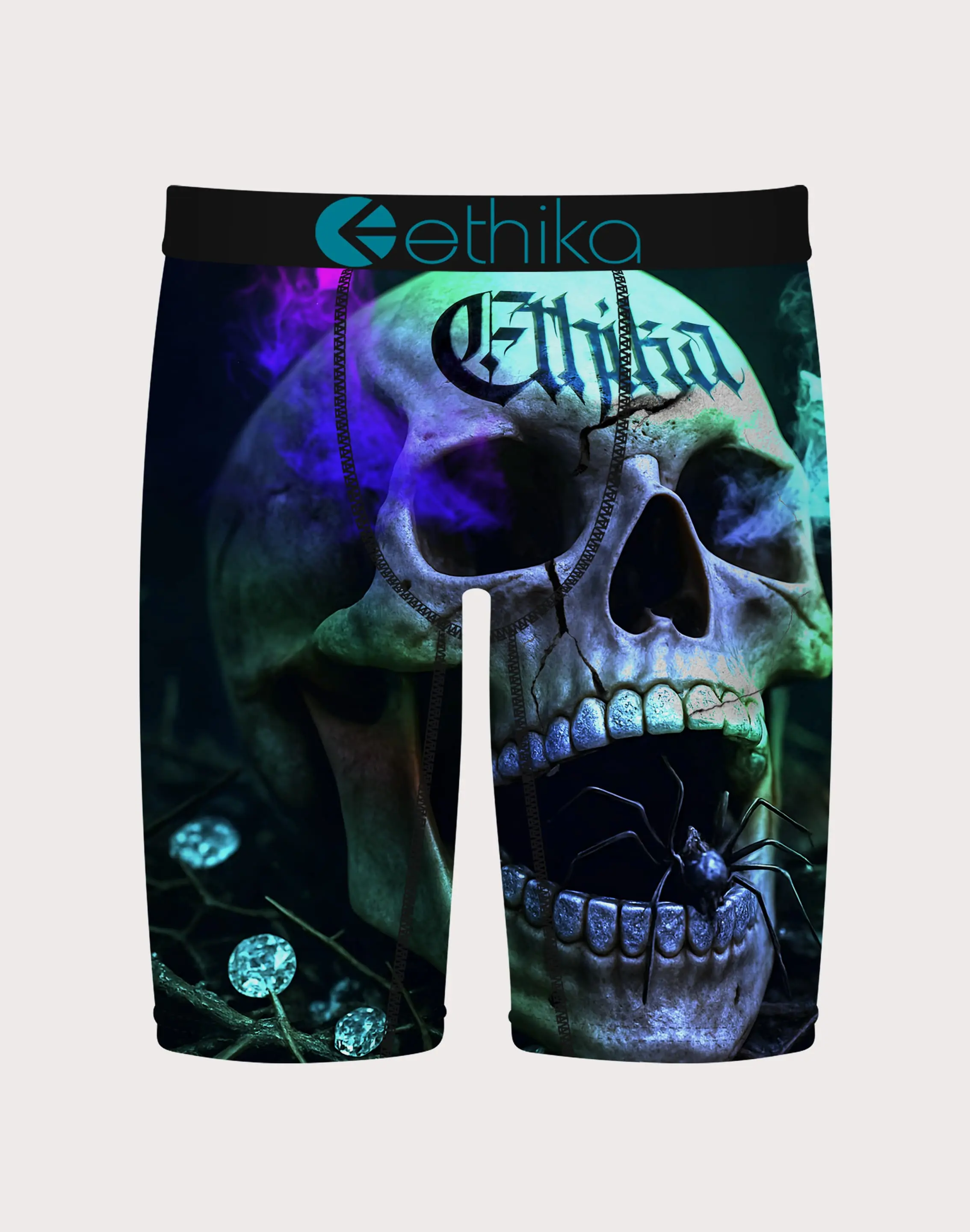 Mens Ethika Death's Treasure Boxer Briefs