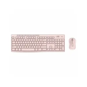 Logitech MK270 Spill-Resistant Wireless Keyboard and Mouse Combo, Rose