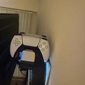 PS5 Controller Charger, PS5 Controller Charging Station Dock, Fast Dual Charging for Dualsense, PlayStation 5 Controller with Wireless Controller Accessories, Blue LED ON/Off Automatically afbptek