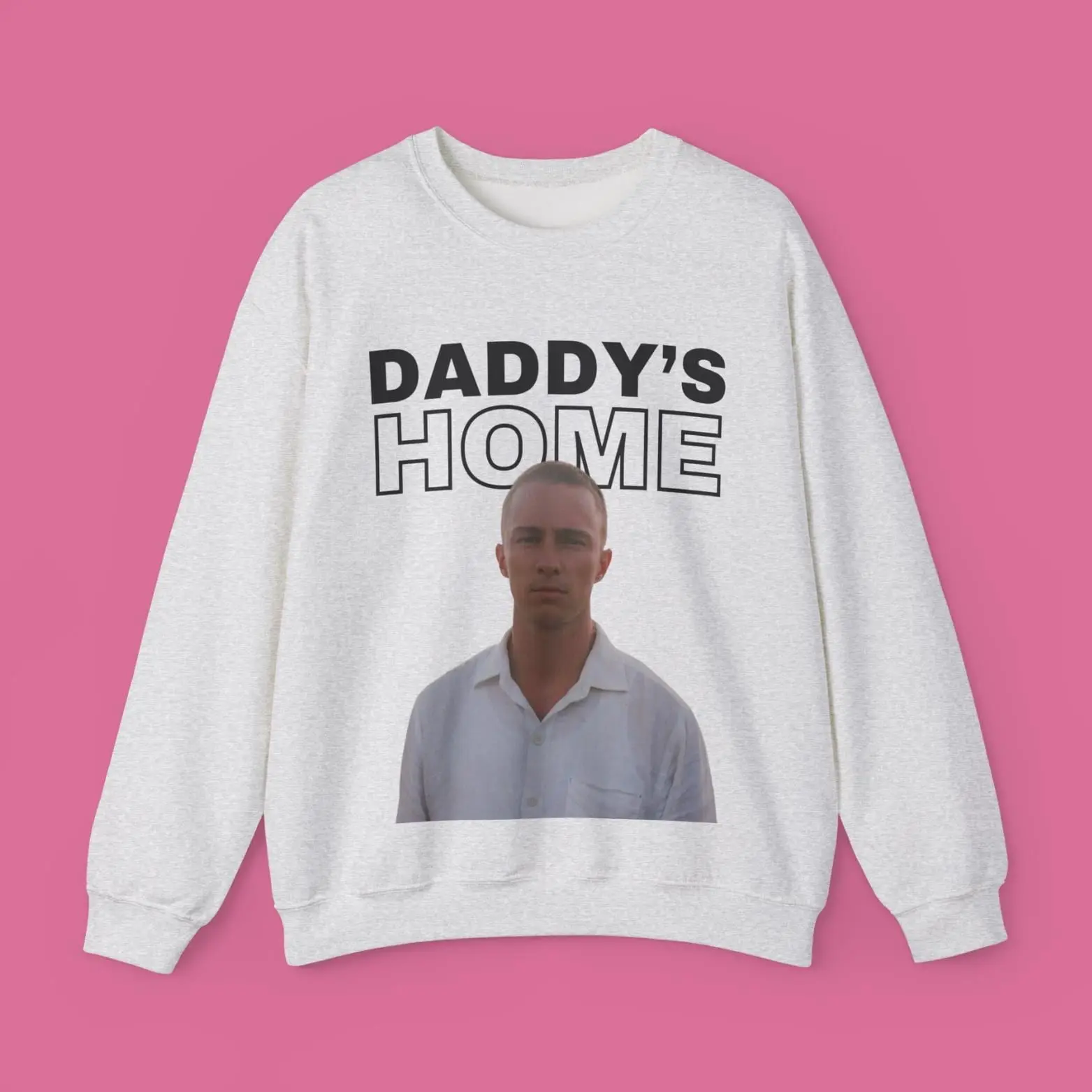 Comfort Colors T-Shirt Only Daddy"s Home Drew Starkey Outer Banks Series Funny Gift, Unisex Crewneck Pullover, Tee for Fans