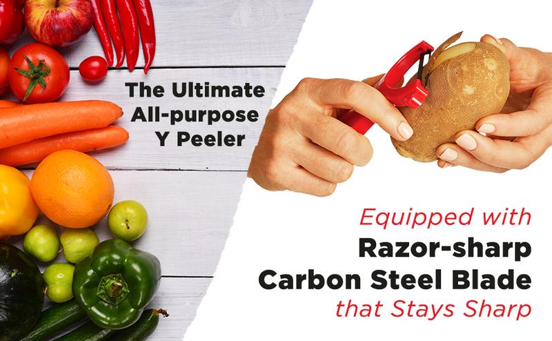 Kuhn Rikon Original Swiss Peeler Set of 3 - Top Rated Best Selling Versatile Kitchen Tool for Efficient Peeling Tasks