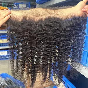 Berrys Hair Burmese Curly Real HD Lace Frontal for Natural Looking Hairline, 13x6 Lace, Seamless Melt, Female