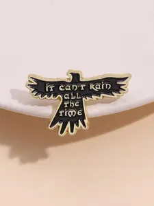 Eagle & Letter Design Brooch, Fashion Clothes Accessories for Men & Women for Daily Clothing Decor, Trendy All-match & Exquisite Brooch for Birthday Gift, Fashion Accessory