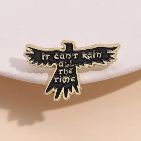Eagle & Letter Design Brooch, Durable Alloy Brooch Pin Clip, Fashion Clothes Accessories for Men & Women for Daily Clothing Decor, Trendy All-match & Exquisite Brooch for Birthday Gift, Fashion Accessory