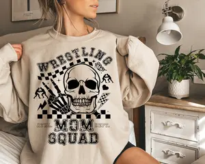 Wrestling Mom Squad Tee , Wrestling Life Shirt