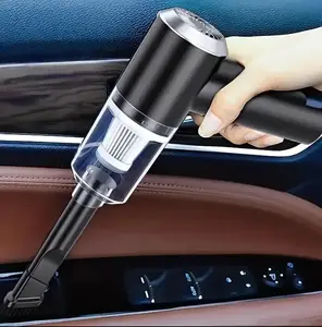 Powerful Cordless Handheld Cyclone Vacuum Cleaner - Strong Suction, Rechargeable, Lightweight, Portable Design for Car