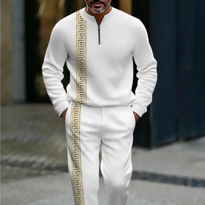 White with Gold Trim