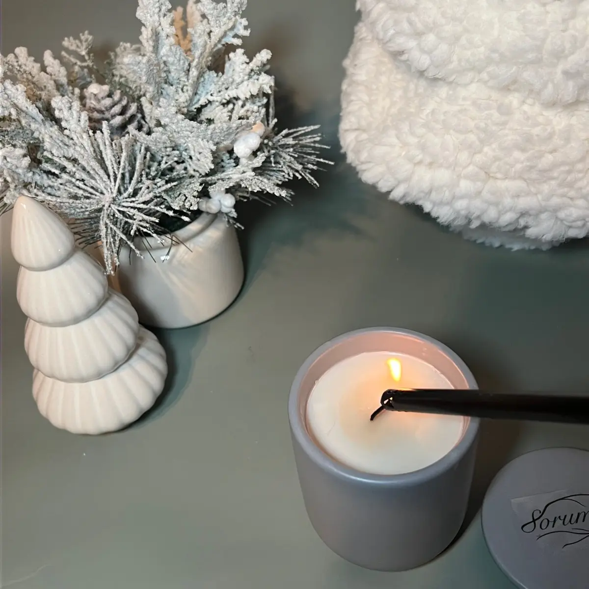 Sugar-Coated Cones | Handmade Vegan Candle | 60+ Hours