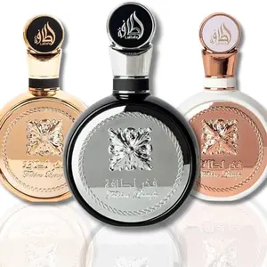 Lattafa Bundle Fakahr Men + Fakhar Gold Women + Fakhar Extrait 3.4 oz Perfume Spray