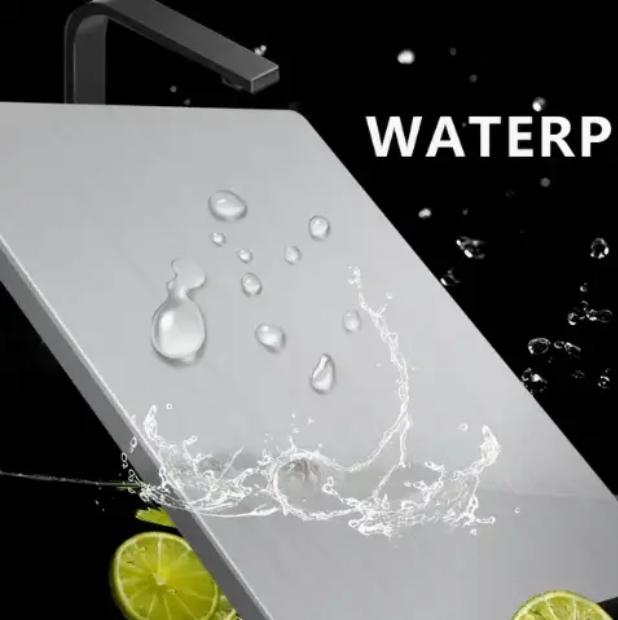 No More Moldy Wooden Boards! XXL 304 Stainless Steel Cutting Board – Anti-Slip, Heavy-Duty & Food-Safe, Perfect for Chopping Meat, Kneading Dough & Baking Prep – A Must-Have for Kitchen No More Moldy Wooden Boards! XXL 304 Stainless Steel Cutting Board – Anti-Slip, Heavy-Duty & Food-Safe, Perfect for Chopping Meat, Kneading Dough & Baking Prep – A Must-Have for Kitchen