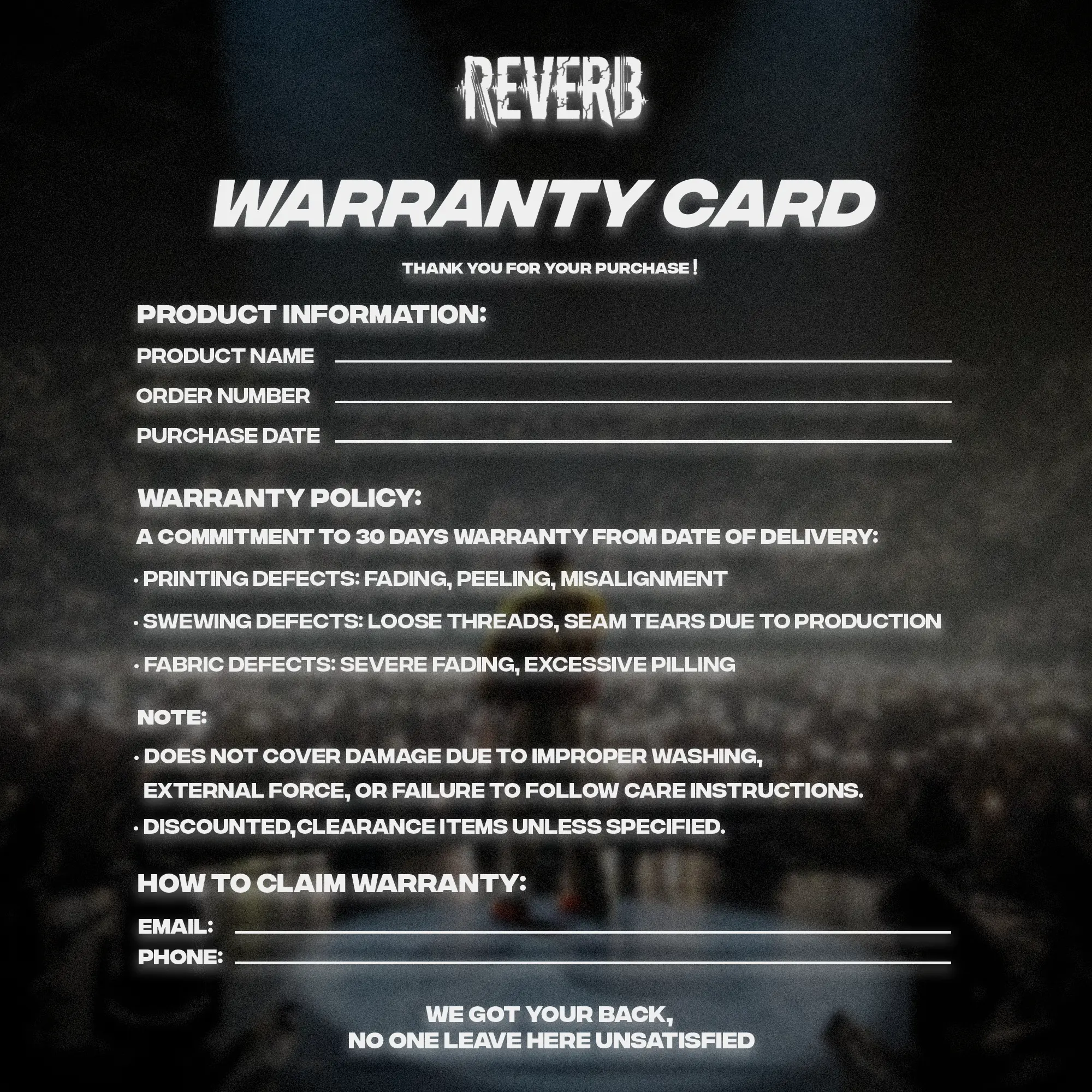 [REVERB] [REVERB] Warranty Card For Every Order, Iconic Hip Hop Duo Graphic Tee, Underground Music Streetwear, Unisex Fan Gift