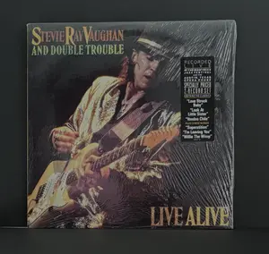 Stevie Ray Vaughan And Double Trouble ‎– Live Alive 2-LP - Original - SEALED!!