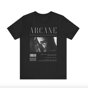Arcane Season 2 Viktor Quote T-Shirt | Vintage Inspired LOL Fan Tee | Premium Cotton Casual Shirt