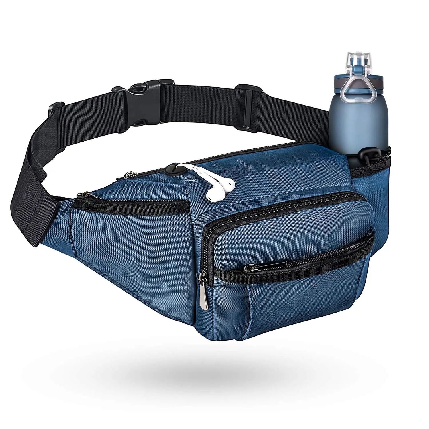 NOOLA Large Fanny Pack With Water Bottle Holder For Men Women Hiking ...
