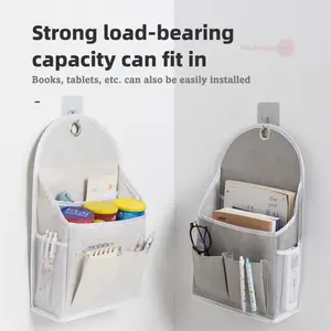 Multi-Functional Wall-Mounted Organizer, Space-Saving Fabric Hanging Bag for Bedroom and Closet, Indoor Storage Solution for Clothes and Home Organization, Multifunctional Storage Bag