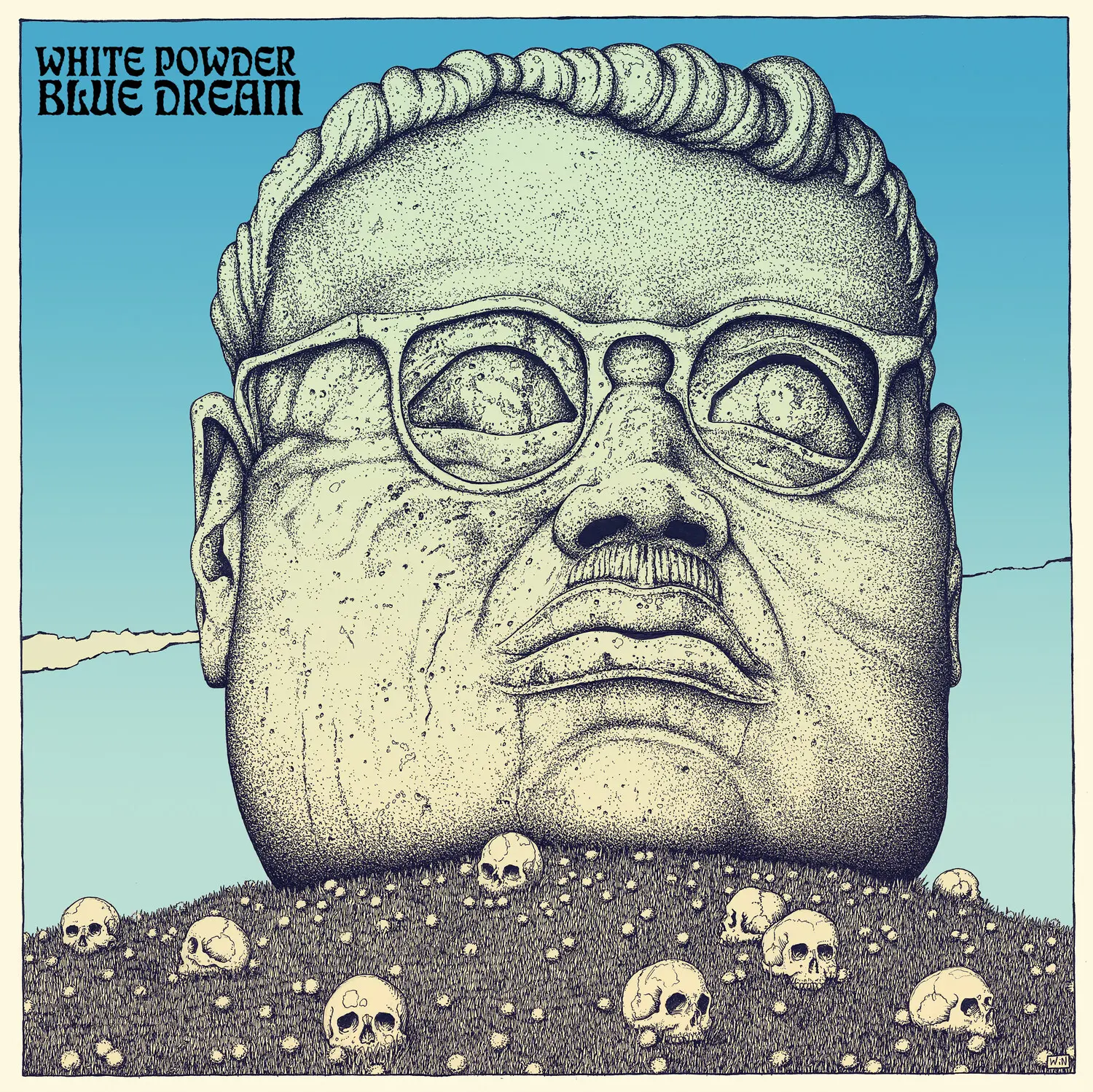 White Powder - Blue Dream  [VINYL RECORD - LP]