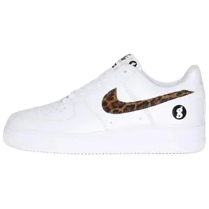 Supreme x GOODENOUGH x Nike Air Force 1 Low SP Women's Sneakers: Leopard Print, Comfortable, Durable, Low-Top Trending Shoes, House White Official Shoes to Get / Maison Mihara