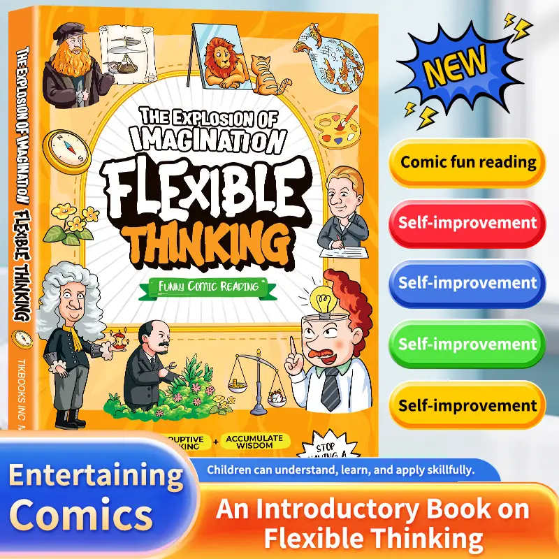 Entertaining Comics An introductoryBook onFlexible Thinking Children canunderstand,learn, and apply skillfully