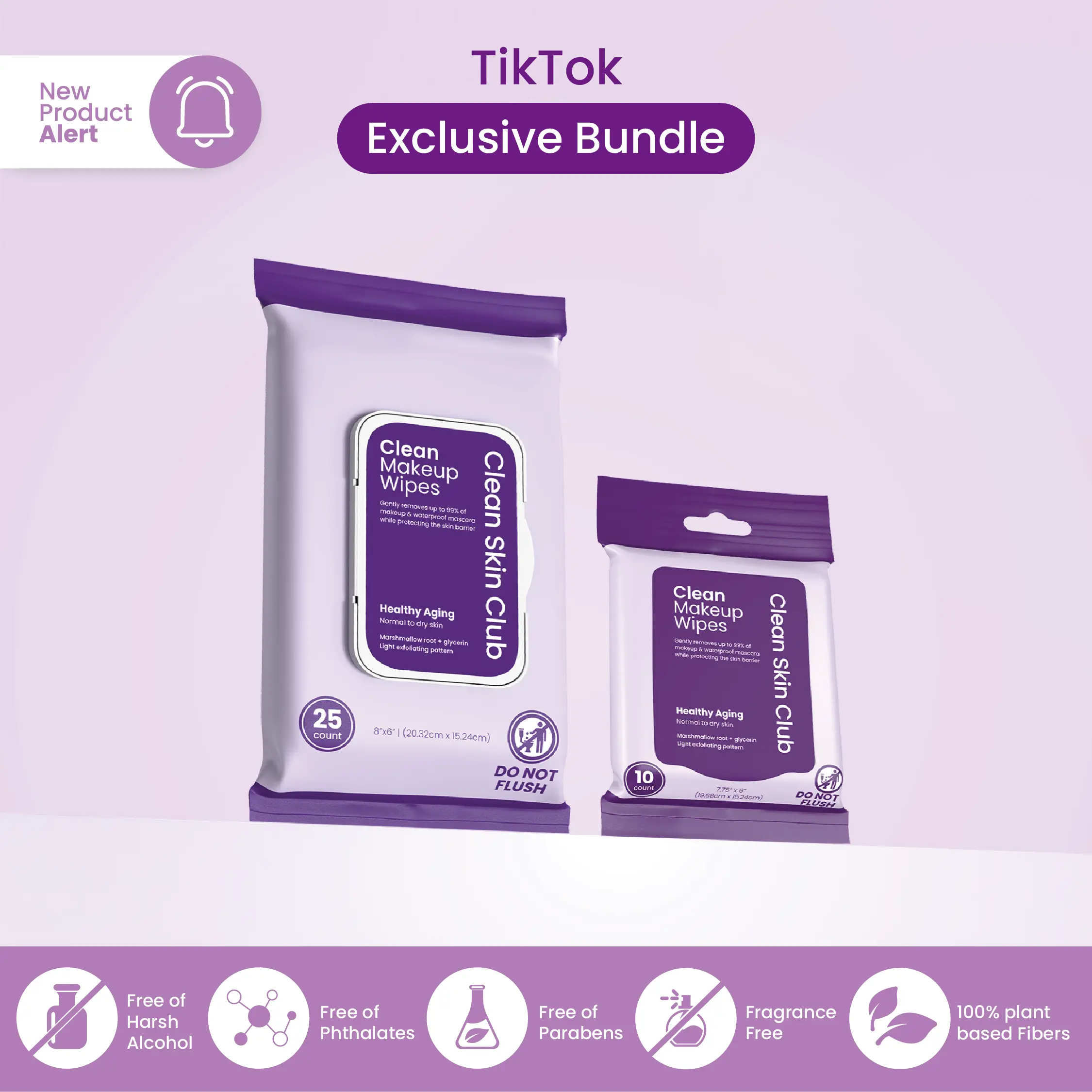 Healthy Aging Clean Wipe Collection