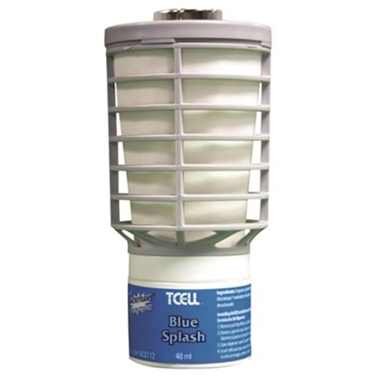 212 MAIN T-Cell Odor Control Blue Splash Refill - Scented Fragrance Freshener with Patented Fluid Delivery, 0.19 lbs, 60-Day Performance for Household Appliance Odor Management, Home Fragrance