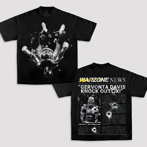 GERVONTA TANK DAVIS TEE, Boxing T-shirt, Boxer Tee, Sports Shirt, Boxing Shirt, MMA Shirt, Workout T-shirt, Gift for Him Gift For Her Streetwear Shortsleeve Crewneck Clothing