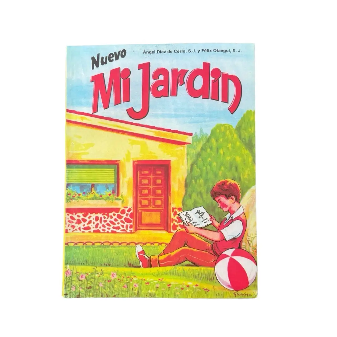 Mi Jardin - Mi primer libro de lectura. Libro de iniciacion a la lectura en español - Mi jardín libro en español - Spanish early reading Book