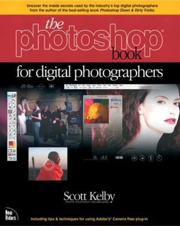 Used Paperback - The Photoshop Book for Digital Photographers by Scott Kelby (English Tutorial)