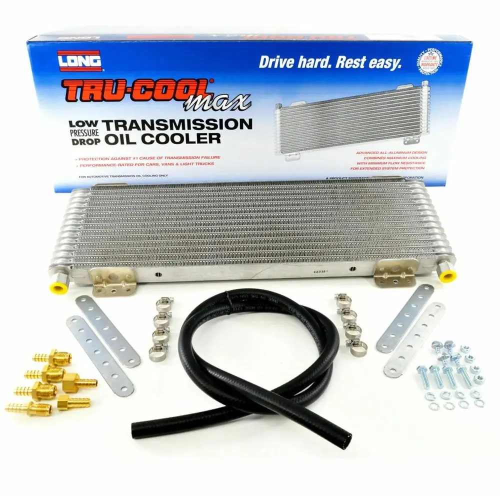 Tru Cool Max 40000 40K GVW Transmission Performance Oil Cooler Heavy Duty 47391