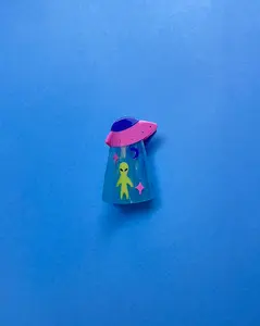 Alien UFO Claw Hair Clip