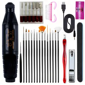 JOYYH Electric Nail Drill, Professional Acrylic Nail Kit, Gel Remover Nail Tools, File Finger Toe Care Nail Tips Nail Care, Nail Polishing Machine Pedicure Machine Set