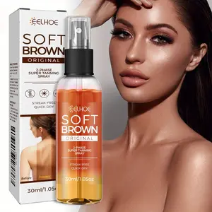 30ML Gentle Sunless Tan Spray, Medium Soft, Suitable for Daily Skincare, Low Sensitivity, Perfect for Everyday Use