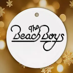 The Beach Boys Ceramic and Acrylic Ornament, Christmas Tree Decor Xmas gift Vintage Rock band lover 8