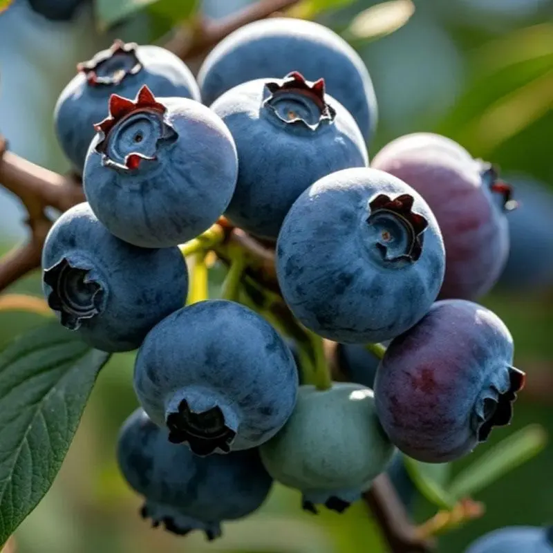 Dwarf Grafted Blueberry Tree Seedlings Easy Grow Well Rooted Patio Balcony Edible Fruit Bush