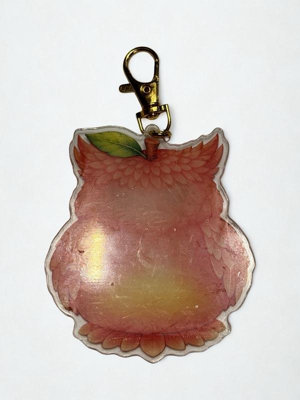 Strawbearry Bear- The Produce Pals Acrylic 2 Sided Keychains