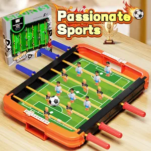 Mini Foosball Table for Kids and Adults- Mini SoccerGame, Mini Soccer Table Game for Family Game Nights