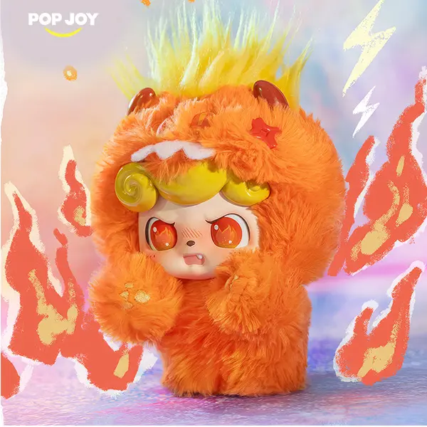 POP JOY Q.Kid Emotional Hairy MonstersSeries Plush Blind Box