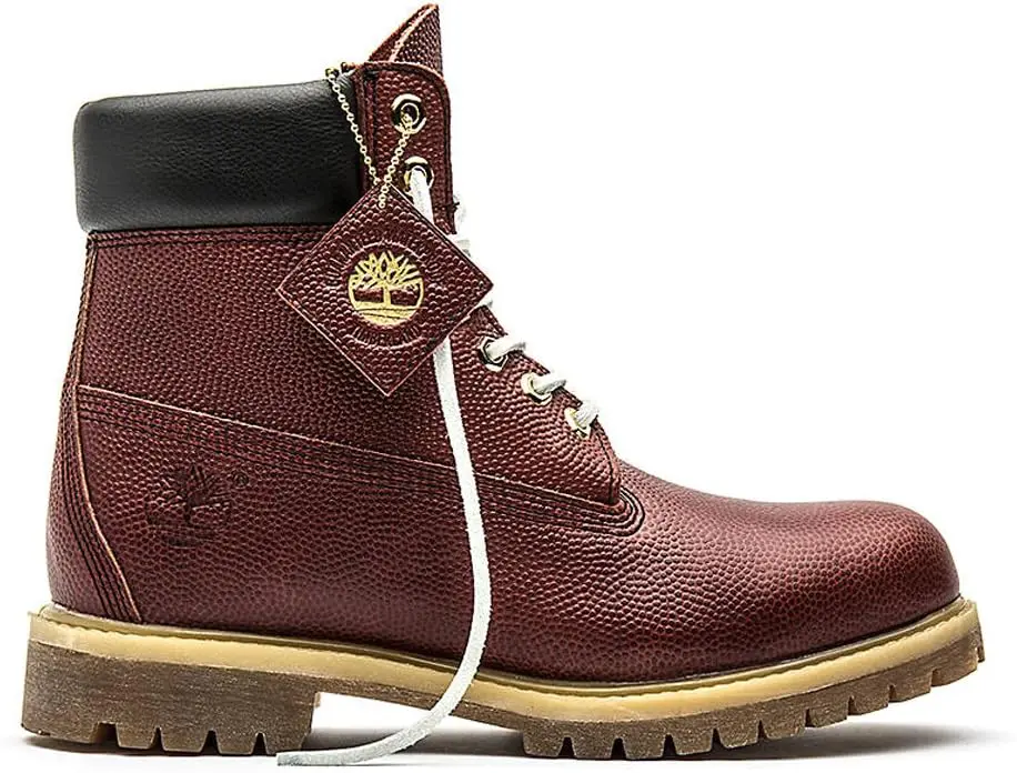 Youth Timberland 6 In. Premium Boot Textured Brown (TB0A173D 214) (GS)