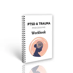 Adult Ptsd Trauma Treatment Workbook, Includes Therapy Tips & Safety Plans, Structured Trauma Methods for Complex Ptsd Management