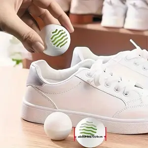 6pcs, Deodorant Balls, Deodorant Balls for Sneakers, Lockers, Gym Bags - 6 Pack - Air Fresh - Also Great for Home, Office and Car.
