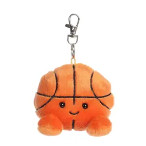 Palm Pals Adorable Hoops Basketball Orange Soft Plush Collectable Stuffed Animal