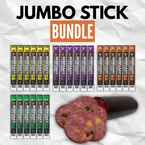 Jumbo Stick Bundle (24 Sticks + Summer Sausage)